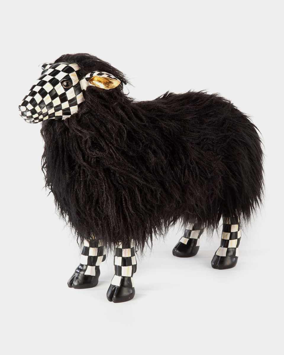 Courtly Check Small Black Sheep